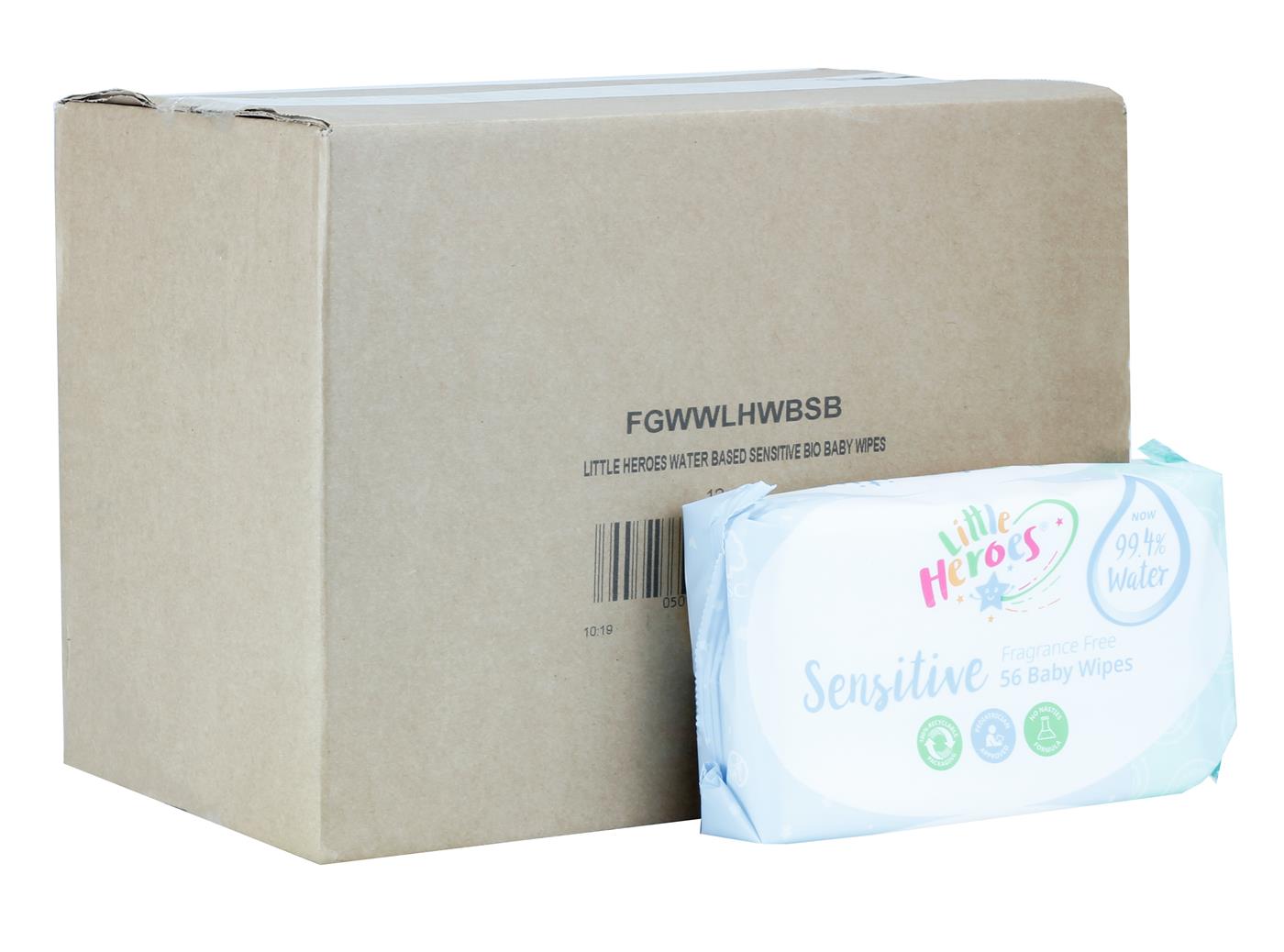 Little Heroes Sensitive Baby Biodegradable Wipes