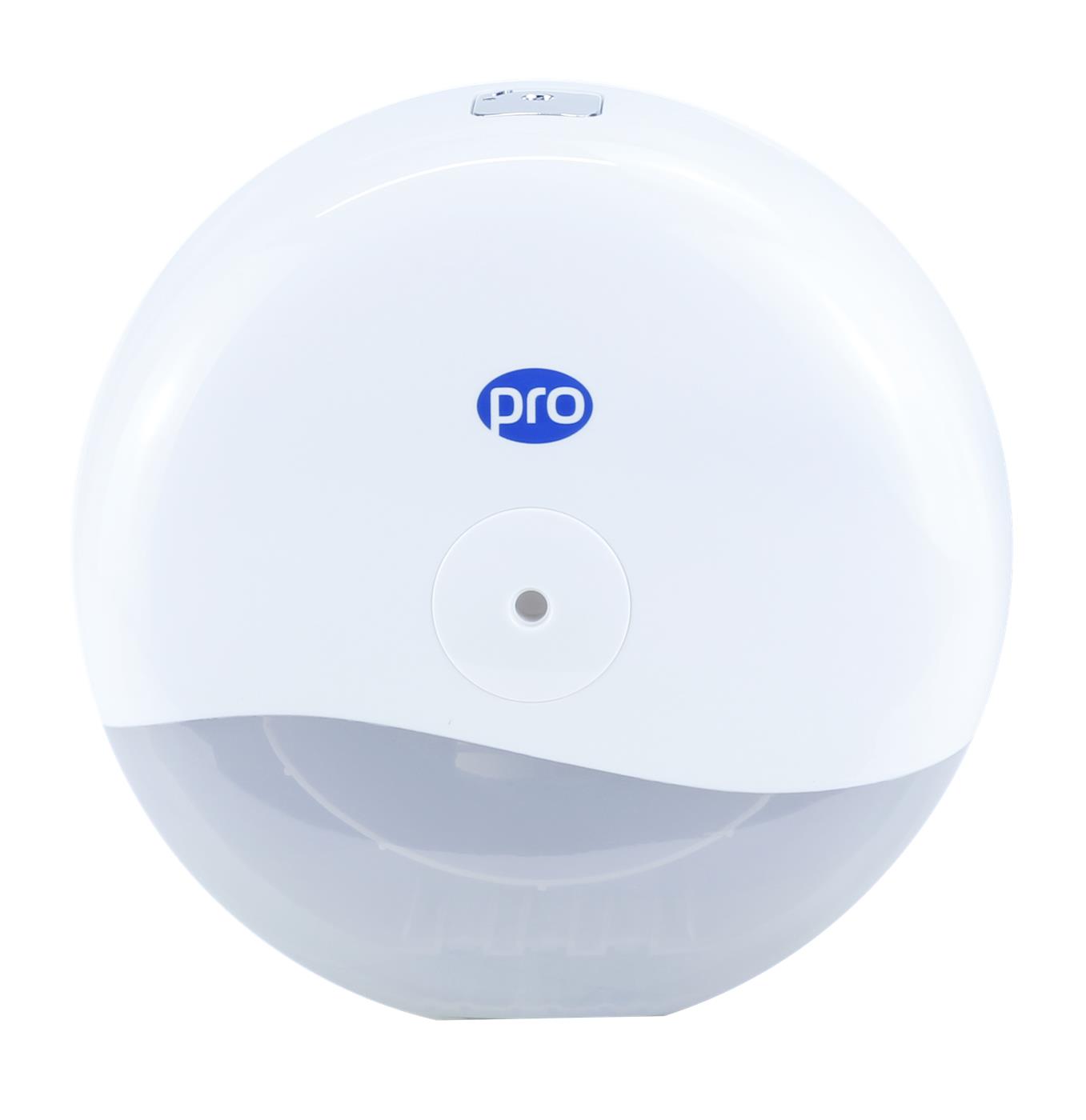 PRO Mini Centrefeed Toilet Tissue Dispenser White