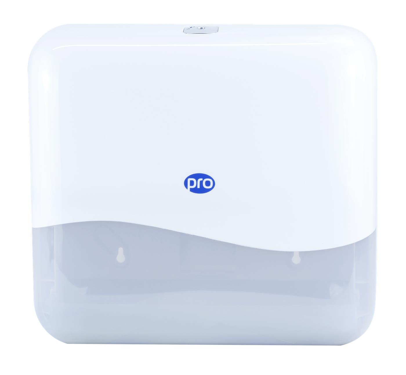 PRO V Fold Hand Towel Dispenser White