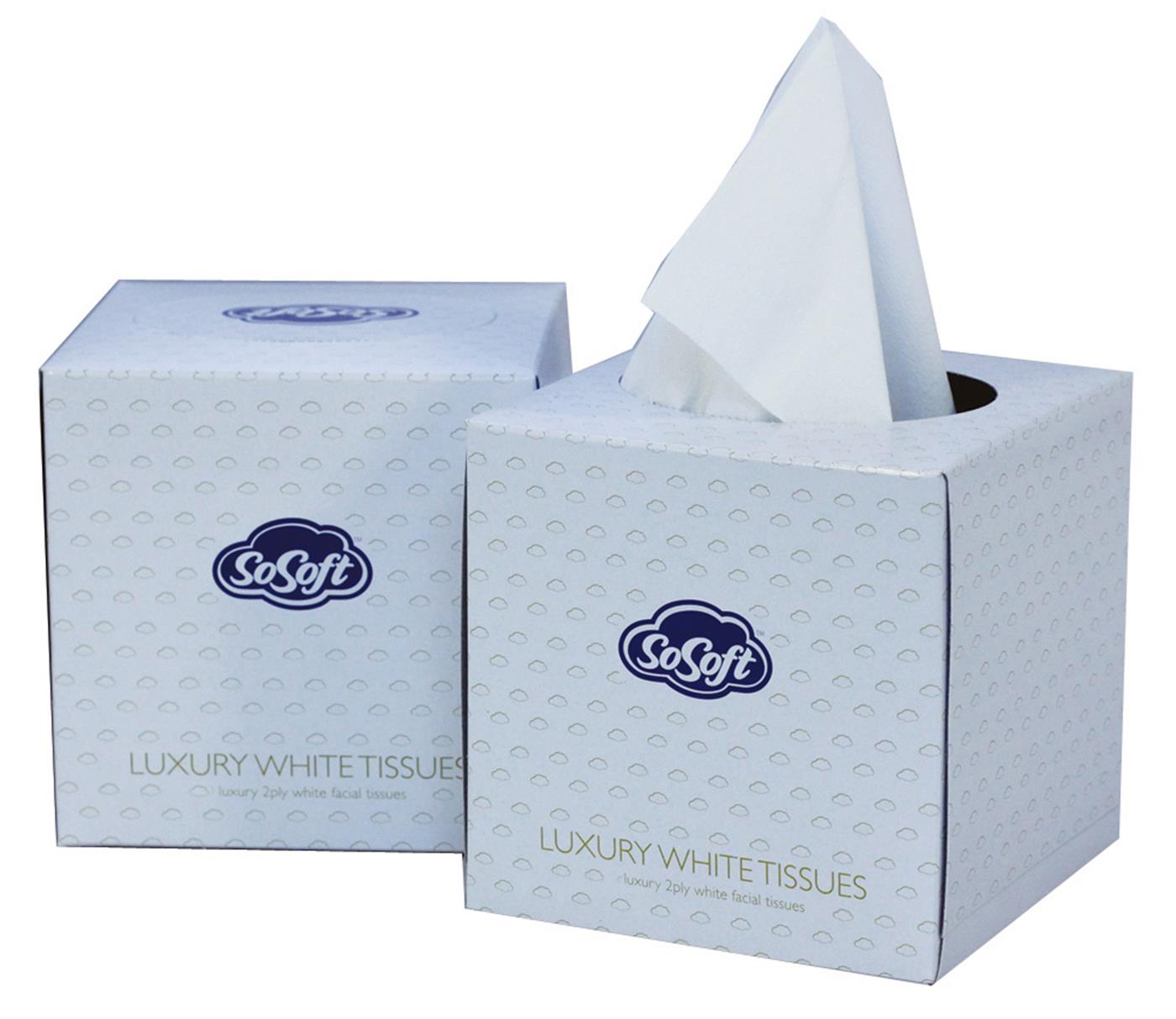 SoSoft Cube Tissues Pop-up