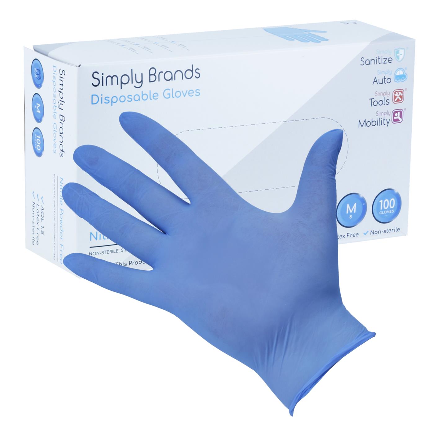 Simply Blue Nitrile Gloves