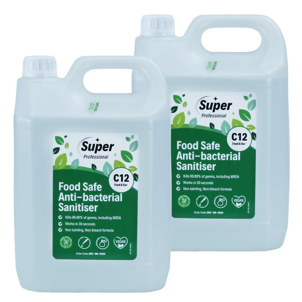 Super Food Safe Anti-bacterial Cleaner Sanitiser C12