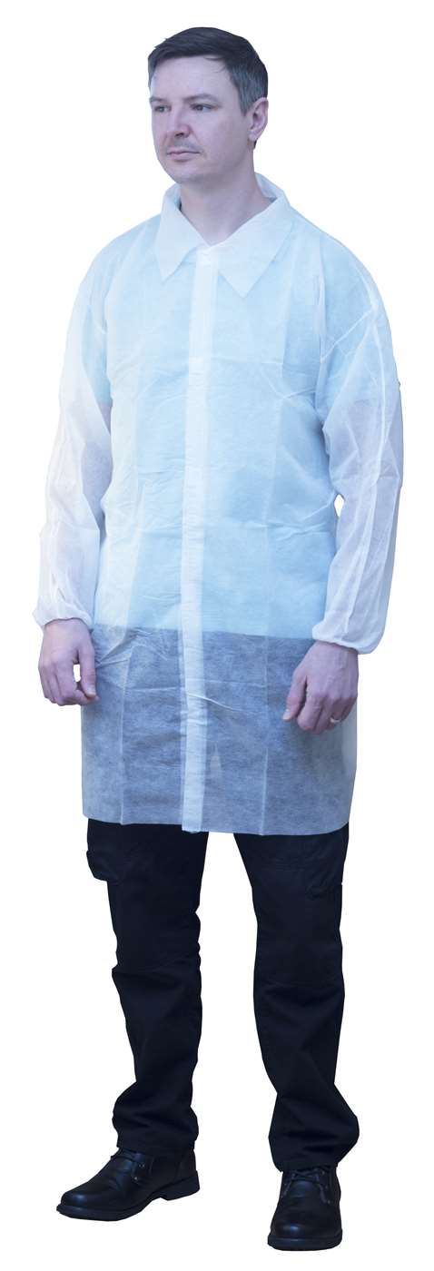 Polypropylene Lab/Visitor Coat