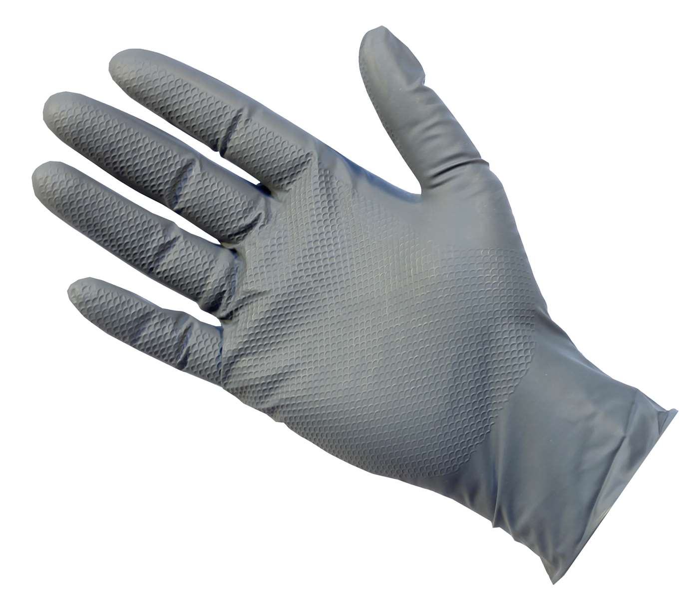 UltraGRIP+ Grey Nitrile Gloves