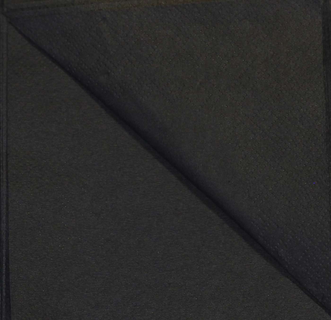 2 Ply Black Cocktail Napkin 