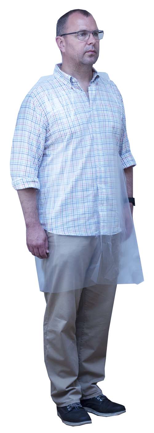 Clear Super Heavy Duty Disposable Aprons