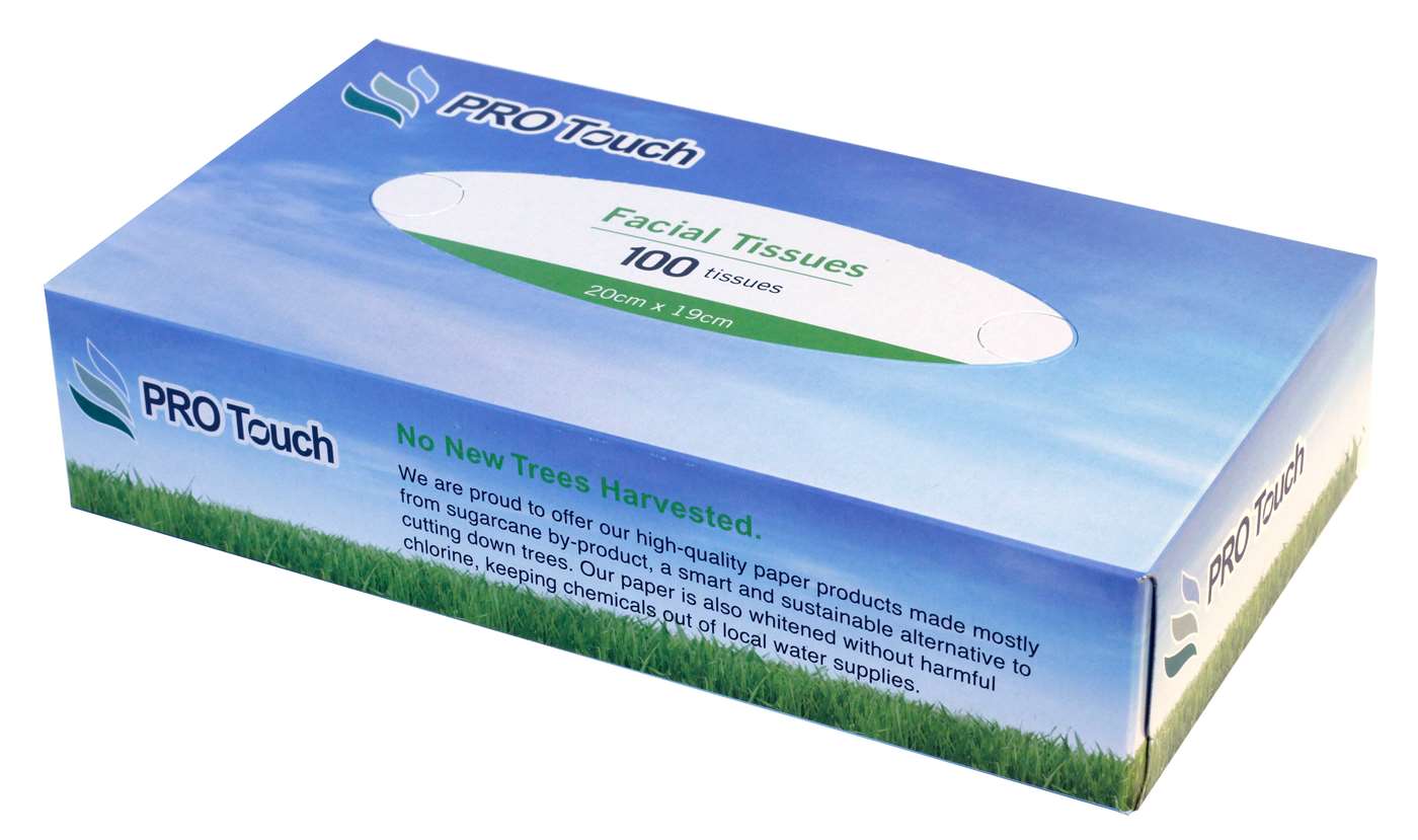Luxury White Facial Tissues