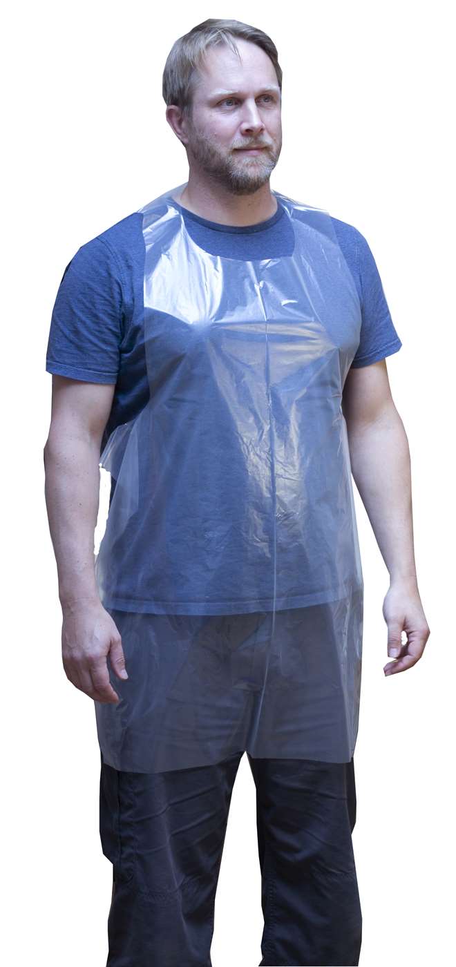 Super Heavy Duty Disposable Aprons Flat Pack