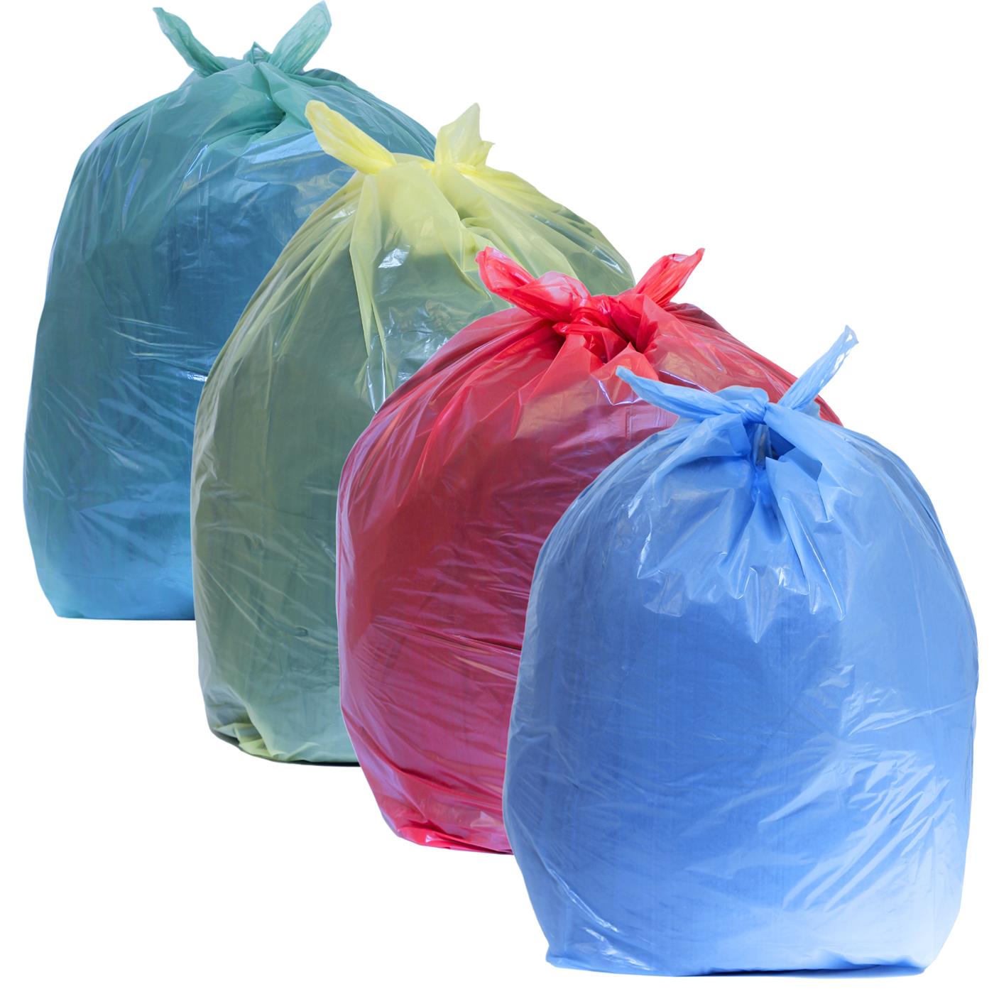 Medium Duty Coloured Refuse Sacks