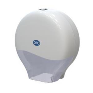 PRO Jumbo Toilet Roll Dispenser White