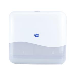 PRO Z & M Fold Hand Towel Dispenser White