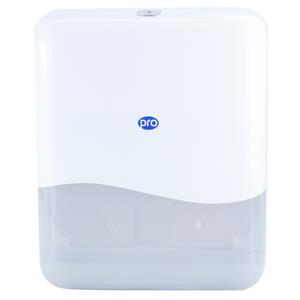PRO Tall Z & M Fold Hand Towel Dispenser White