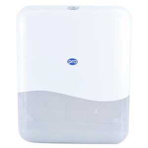 PRO Tall V Fold Hand Towel Dispenser White