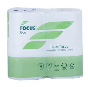 Focus Eco 2 Ply Toilet Tissue 36 Rolls