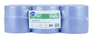 PRO Blue 2 Ply Centrefeed Roll 16.6cm x 120m