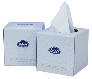 SoSoft Cube Tissues Pop-up